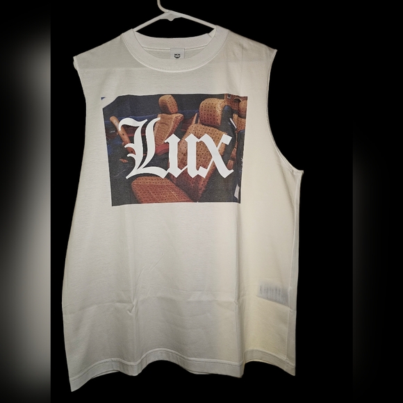 NWOT MCM Men's "Lux" Sleeveless Tee - Picture 3 of 7